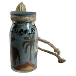 Puerto Rico Sand Art in Bottle Handmade Souvenir Landscape Scene Memorabilia