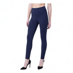 Liverpool Sienna Pull-On Leggings 4/27 Cadet Blue High-Rise Compression NWT