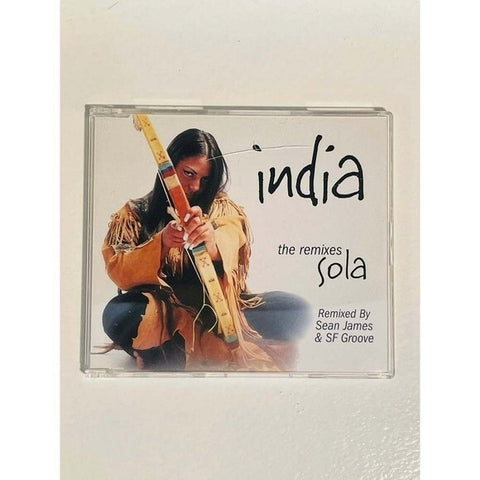 CD India - Sola The Remixes CD Single VG RMM Records Latin Dance Club