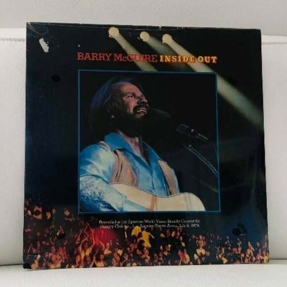 LP Barry McGuire - Inside Out Vinyl Record