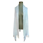 Light Grey Pashmina Women's Scarf 88"x26" Fringe Shawl Wrap Neck Warmer VG
