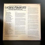 LP Luciano Pavarotti - The World's Favorite Tenor Arias Vinyl Record