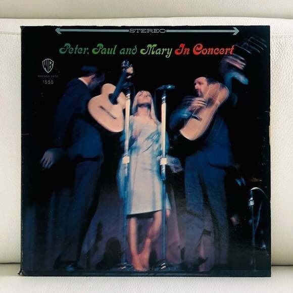 LP Peter, Paul & Mary - In Concert Vinyl Record