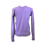 Takeshy Kurosawa Men's Lilac Cotton Crewneck Sweater M Long Sleeve $139 VG
