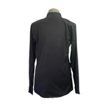 HUGO BOSS Black Cotton Slim Fit Button Front Long Sleeve Men's Dress Shirt Sz XL