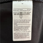 OLD NAVY Womens Top M Black Loose Fit Blouse Long Sleeve V Neck Viscose NWOT