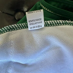 Green Ruffled One Piece Swimsuit Women XL Fits L Stretch Polyamide NWOT