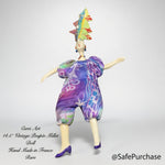 Cerri Art 14.5" Vintage Poupée Millet Doll Hand Made in France Porcelain Rare