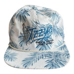 Fort Myers White Blue Palm Leaves Aloha Cap Imperial Sports Izys Fish Oyster New