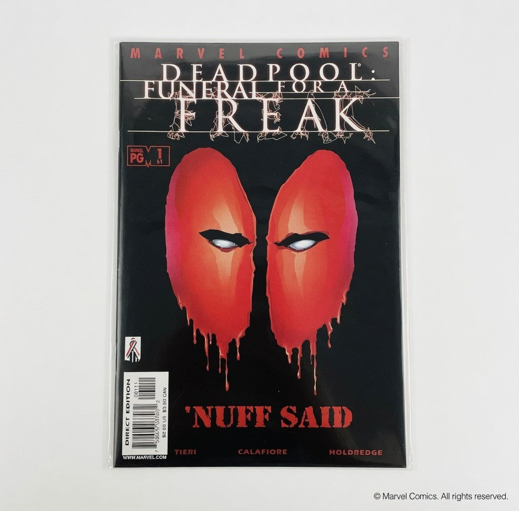 Marvel Comics Deadpool Funeral for a Freak #1 Issue 61 Nuff Said NM New