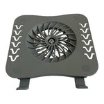 Laptop Stand with Cooling Fan 10-17" Adjustable Foldable Portable ABS NIB