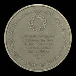 Franklin Mint History of Colonial America Pewter Medal New England Shipbuilding