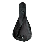 Black Padded Acoustic Guitar Bag Case 36x18 Storage Travel Soft Cover Good Plus
