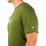 Made Here General Cotton Men's Cargo Green Tee XXL Uncle Sam Logo Ringspun New