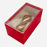 Christmas Ornament Drop Handblown Glass Christmas Ornament Xmas Ornament Art