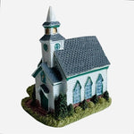 NIB Vintage Liberty Falls House Figurine PIONEER’S CHURCH Collectible Miniature
