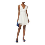 Ali & Jay Kiss Me Candlelight Crochet Tassel Mini Dress M White Lace NWT $148