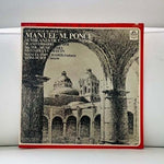 LP Manuel Lopez Ramos  Luisa Duron -Manuel Ponce Musica Para Guitarra Y Clavecin