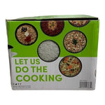 Aroma 6-Cup White Non-Stick Rice & Grain Cooker 1.5QT NIB Open Box
