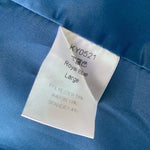 MODERN LUXE Women's Royal Blue Blazer Size L Single Button Long Sleeve NWOT