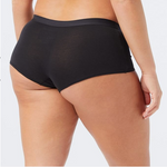 Amazon Essentials Womens Terry Panties Boyshorts Black Size Large Set of 5 NEW