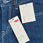 Levi's 518 Superlow Bootcut Women's Jeans 29/30 Dark Blue Low Rise NWT