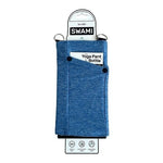SWAMI Bindle Water Bottle Pant Sleeve Blue Black Phone Pocket Strap Yoga NWT