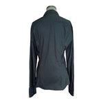 H&M Men's Black Button Front Dress Shirt L Long Sleeve 100% Cotton Good Plus