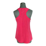 Joie Women's Hot Pink Silk Sleeveless Racer Back Top S Scoop Neck 100% Silk