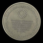Franklin Mint History of Colonial America Pewter Medal Fundamental Orders VG