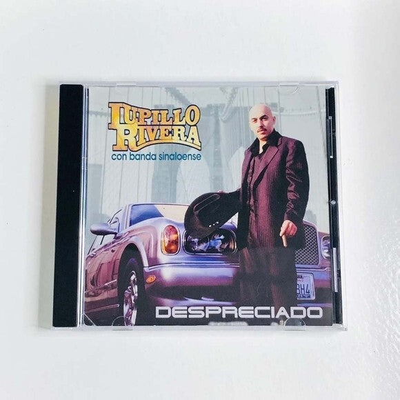 Rare CD! Lupillo Rivera Despreciado CD Banda Sinaloense Epic G+ w/ NM Inserts