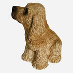 Dog Mate Cocker Spaniel Puppy Figurine Resin Statue Miniature Dog 2.5" Vintage