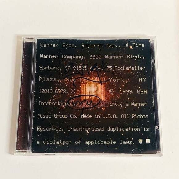 Rare! Autographed CD Cafe Tacuba - Reves