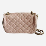 Chiaroscuro Charlotte Pale Pink Leather Shoulder Bag Crossbody Tote Women's G+