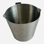 Stainless Steel Measuring Jug 2 Cup Barista Milk Pitcher Frothing 5.5"x4.25" VG