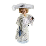 Vintage Danbury Mint Shirley Temple Porcelain Doll Bright Eyes 1991 NIB 17” NIB