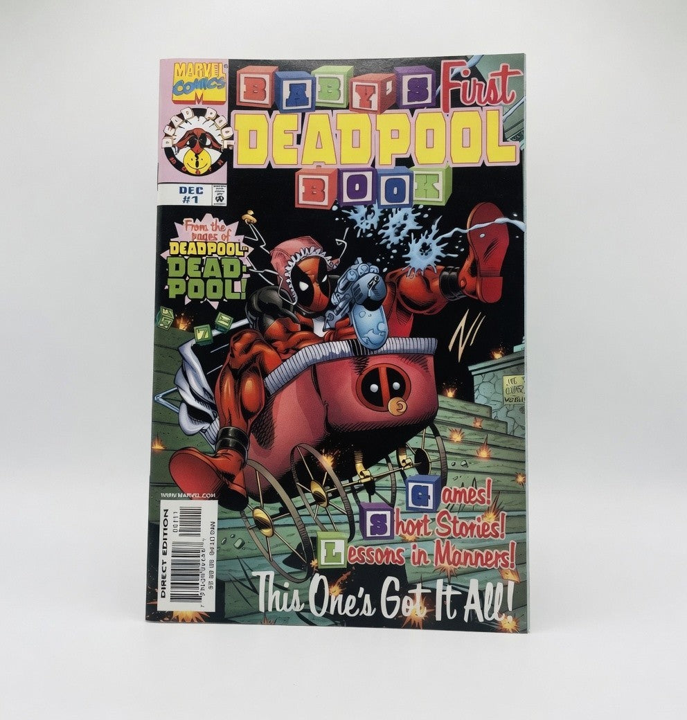 Marvel Comics Baby's First Deadpool Book #1 Dec 1998 Direct Edition NM