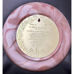 Incolay Stone A Thing of Beauty Plate 1978 Gayle Bright Appleby Romantic Poets