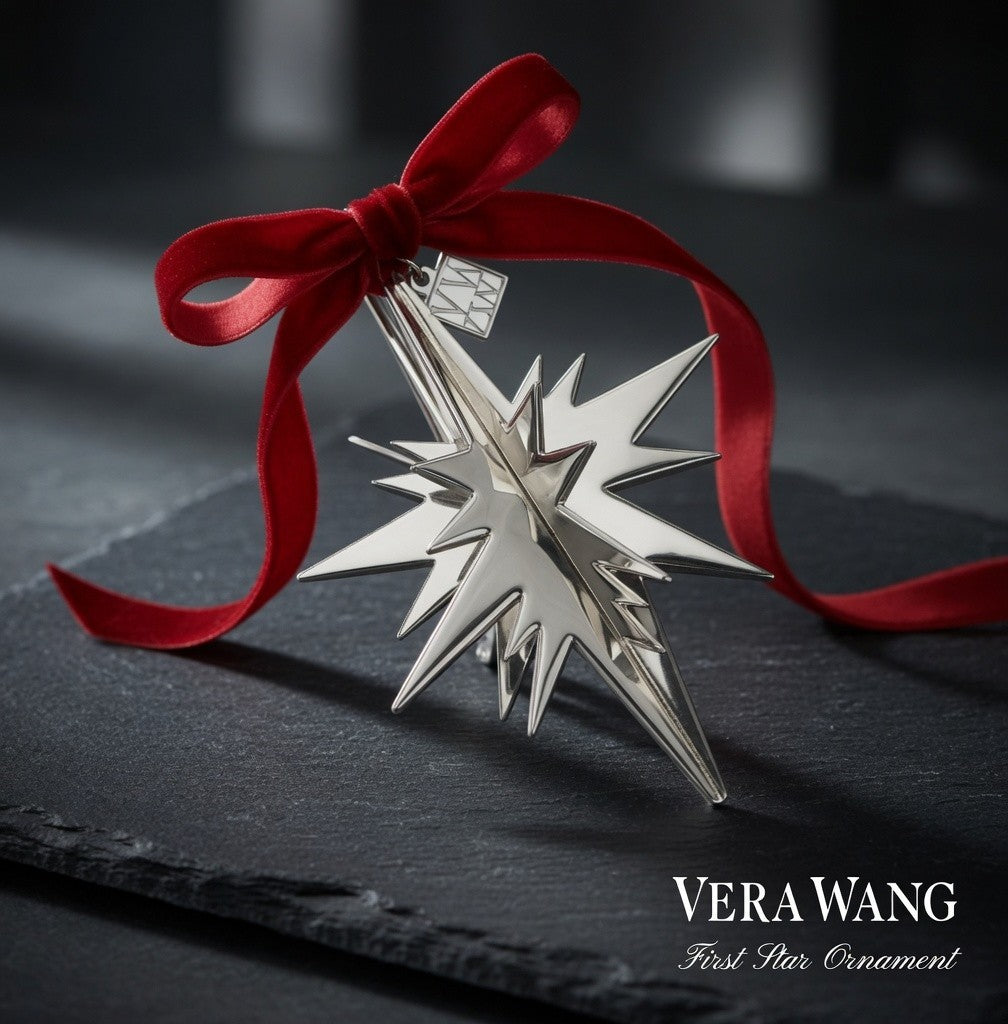 Vera Wang First Star Ornament Silverplate Christmas Holiday Decor NIB