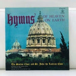 LP Coro Della Cappella Sistina ‎– Hymns of Heaven on Earth Vinyl Record
