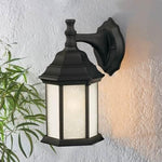 New Sunrise Lightning SWL-002 Outdoor Wall Light Lantern Sensor Entryway Porch