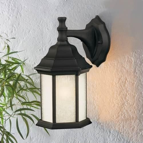 New Sunrise Lightning SWL-002 Outdoor Wall Light Lantern Sensor Entryway Porch