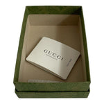 Authentic Gucci Green Damask Storage Gift Box Small Made in Italy VG