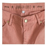 Jennifer Lopez Women's Rose Dawn Pink Skinny Jeans 6 Cotton Stretch Excellent