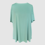 Blingfit UV Protection Oversized Short Sleeve T-shirt Top Sage Green Sz XXL NWT