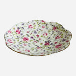 Vintage Rosina England Bone China Tea Saucer Rose Floral Porcelain 5.5" Replace