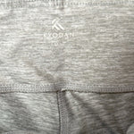 KYODAN Women's Grey DryFit Cropped Leggings Size M High Rise Compression VG