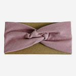 Womens Extra Wide Lilac Headband Turban Knotted Bandana Boho Hair Accessory NWOT