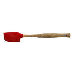 LE CREUSET Professional Red Marseille Venus Medium Silicone Spatula 12.5" Wood