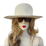 Vintage San Diego Hat Co Beige Bucket Hat Women's Sun Hat Polyester Beach NWT